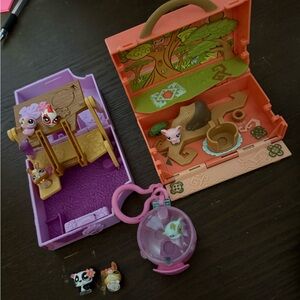 Littlest Pet Shop Jungle and Playground Set